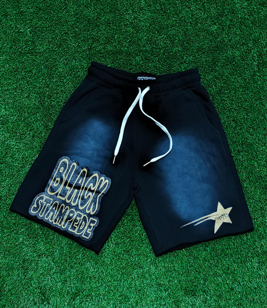 BlackStampede Sun-Fade Shorts