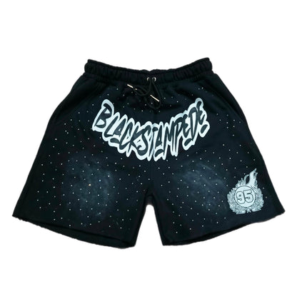 BlackStampede Rhinestone summer shorts