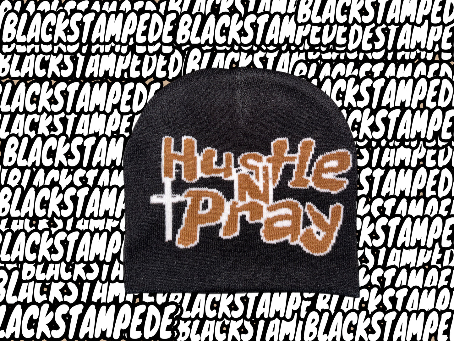 Hustle N Pray Beanie